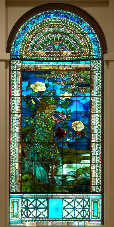 Peacocks and Peonies II by John La Farge