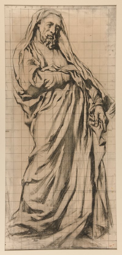 Study for Trinity Church: Jeremiah by John La Farge
