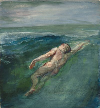 Swimmer by John La Farge