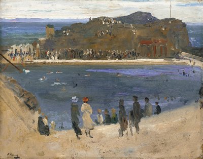 The Bathing Pool, North Berwick by John Lavery