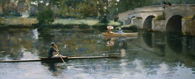 The Bridge at Grez by John Lavery