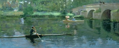 The Bridge at Grez by John Lavery