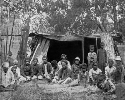 Locals in Queensland, Australia by John Lawson Stoddard