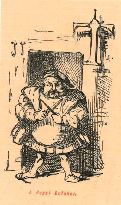 A Royal Butcher by John Leech