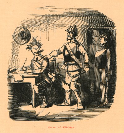 Arrest of Wildman by John Leech