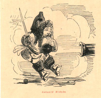 Awkward Mistake by John Leech