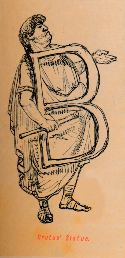 Brutus Statue by John Leech