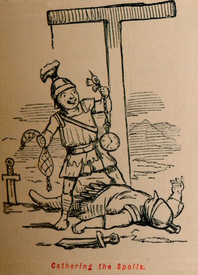 Gathering the Spoils, 1852 by John Leech