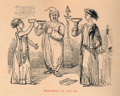 Mithridates, His Rash Act by John Leech