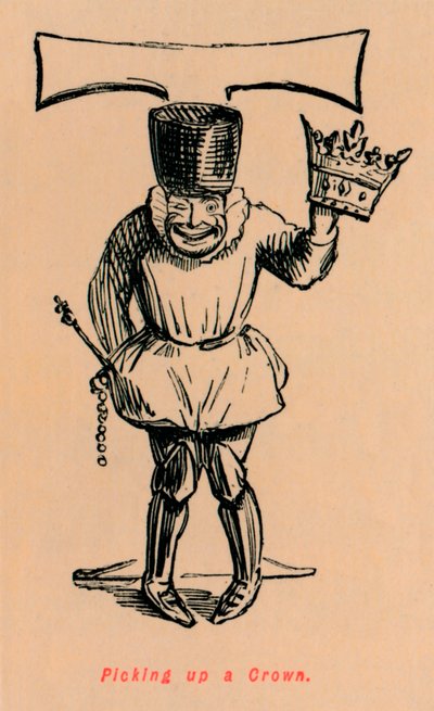Picking up a Crown by John Leech