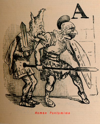 Roman Pantomime by John Leech