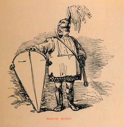 Samnite Soldier, 1852 by John Leech