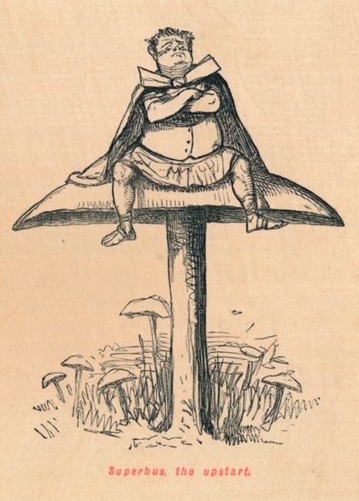 Superbus, the upstart, 1852 by John Leech