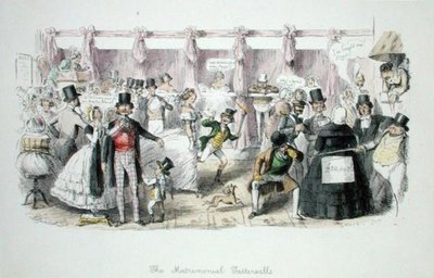 The Matrimonial Tattersalls by John Leech