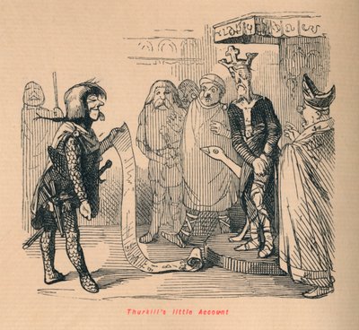 Thurkills little Account, c1860 by John Leech