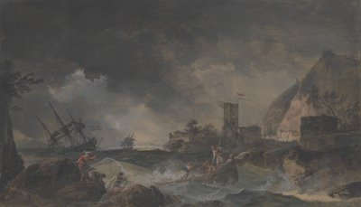 Storm, n.d. by John Lewis Krimmel