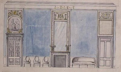 Design for a room (ii) by John Linnell