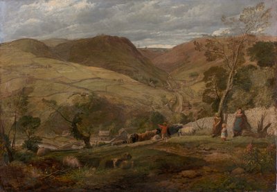 Hanson Toot, View in Dovedale by John Linnell