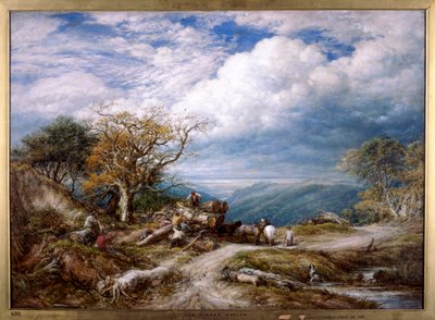 The Timber Waggon by John Linnell