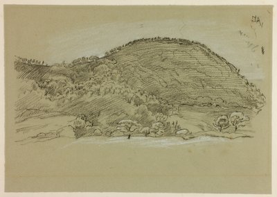 Walking Through the Fields by John Linnell