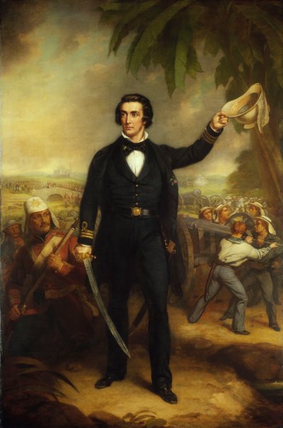 Captain William Peel (1824-1858) by John Lucas