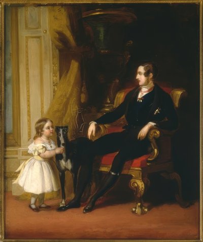 Prince Consort Albert and Princess Royal by John Lucas