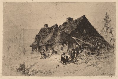 Slave Huts at Wilmington by John Mackie Falconer