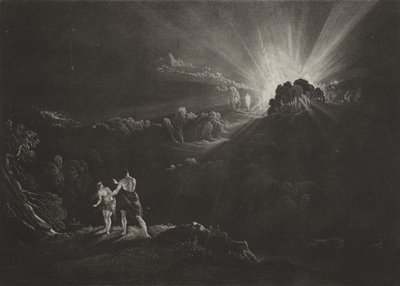 Approach of the Archangel Michael by John Martin
