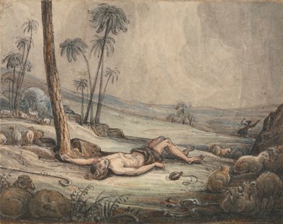 Cain and Abel by John Martin