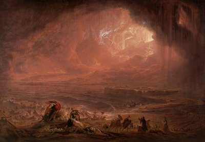 The Destruction of Herculaneum and Pompeii by John Martin
