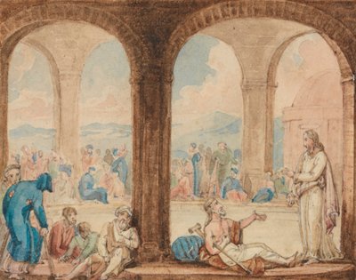 The Pool of Bethesda by John Martin