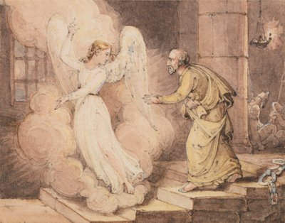 The Release of Saint Peter from Prison by John Martin