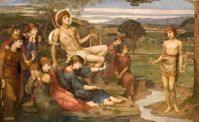 Apollo and Marsyas by John Melhuish Strudwick