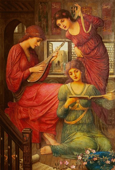 In the Golden Days by John Melhuish Strudwick