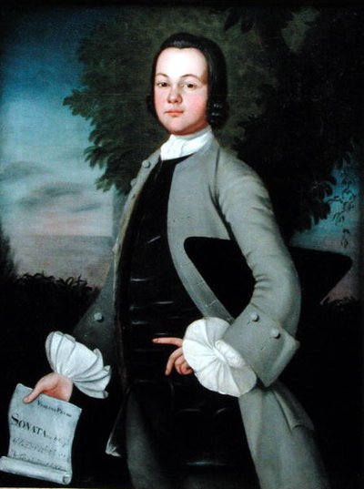 Self Portrait, c.1753-54 by John Meng