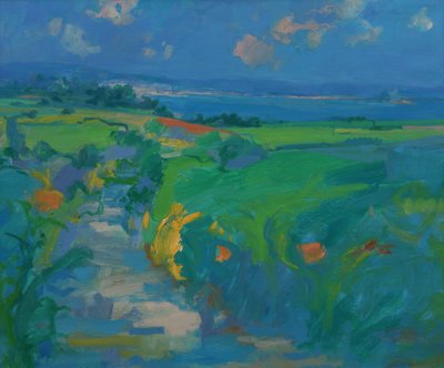 Mounts Bay Impression, 1992 by John Miller