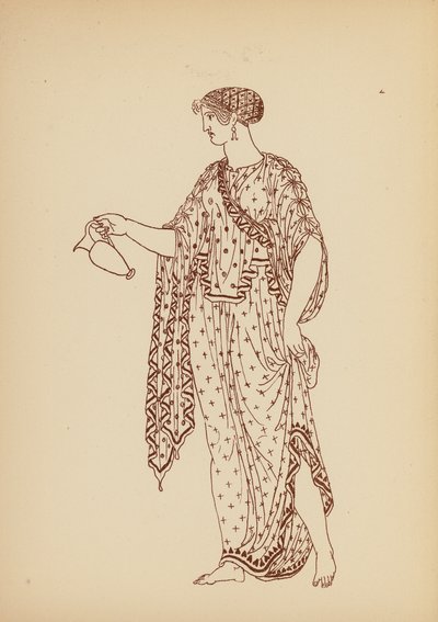 Ancient Greek Female Costume by John Moyr Smith