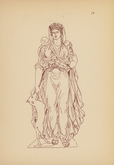 Ancient Greek Female Costume by John Moyr Smith