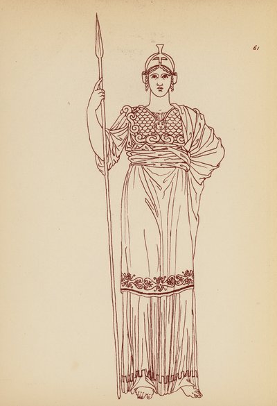 Ancient Greek Female Costume by John Moyr Smith