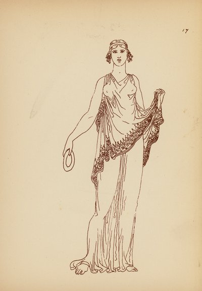 Ancient Greek Female Costume by John Moyr Smith