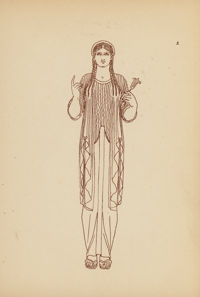 Ancient Greek Female Costume by John Moyr Smith