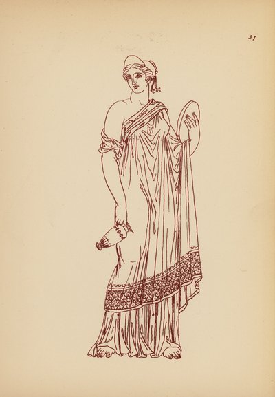 Ancient Greek Female Costume by John Moyr Smith