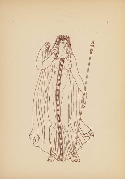 Ancient Greek Female Costume by John Moyr Smith