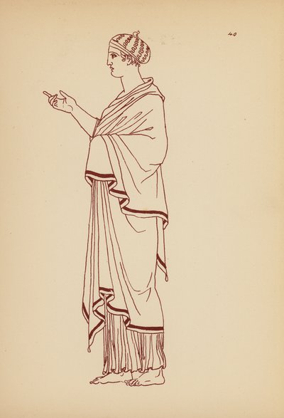 Ancient Greek Female Costume by John Moyr Smith