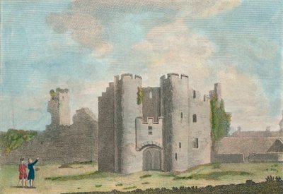 Gate of Pembroke Castle, Pembrokeshire, 1785 by John Newton