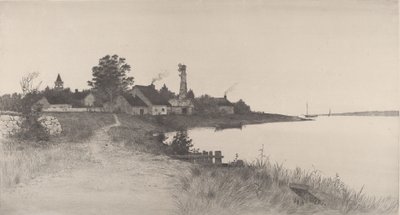 Untitled Coastal Scene by John O. Anderson