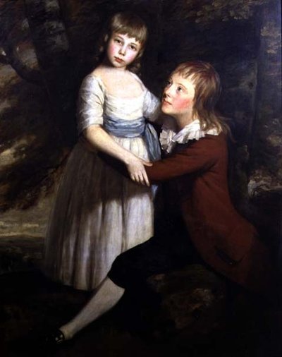 Henry and Frances Read of Walthamstow, c.1783 by John Opie