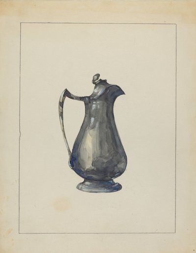 Pewter Pitcher by John Oster