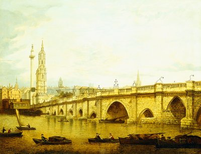 A View of London Bridge by John Paul