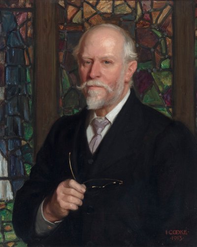 Portrait of Christopher W. Whall by John Percy Cooke